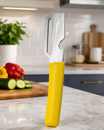 Wooden Peeler for Kitchen Tool,Premium 2-in-1 Multifunctional Fruit & Vegetable Peeler -  Pack of 2