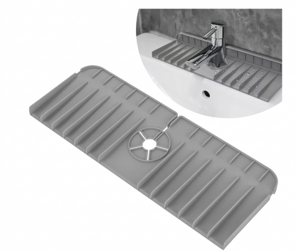 Silicone Sink Splash Guard Mat for Kitchen & Bathroom